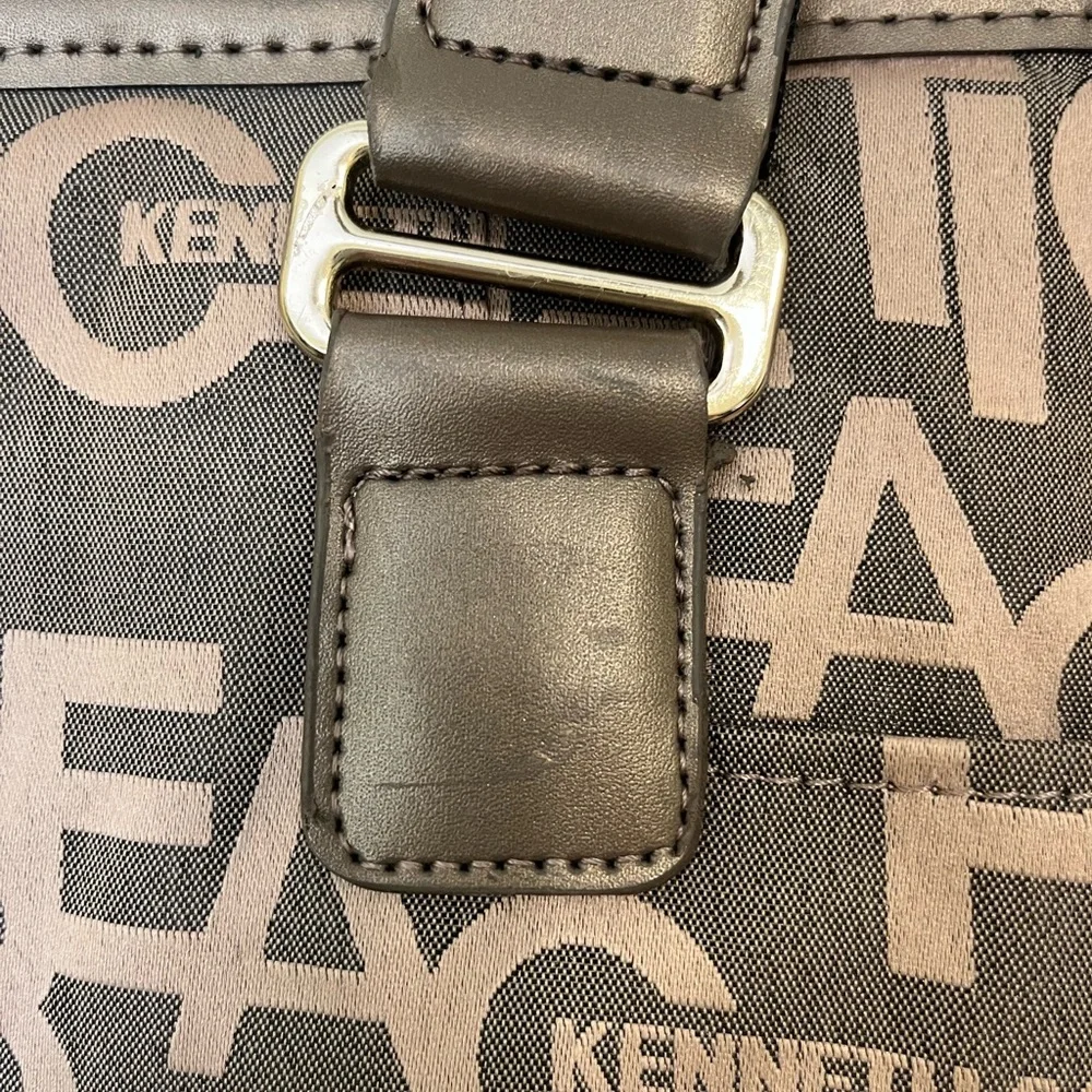 Kenneth Cole Reaction Tan and Black Laptop Bag